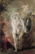 Jean-Antoine Watteau le jugement de paris oil painting